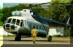 VIP outfitted Mi-17 of the H.Q. Communication Squadron