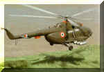 In an assault role, Mi-17s are armed with six 57 mm rocket pods