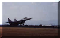 A Mig-29B takes off