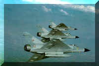 Mirage 2000Hs of No.1 Squadron ("Tigers") and No. 7 Squadron ("Battleaxes")